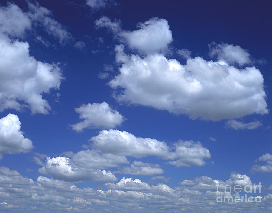 Cumulus Clouds #7 Photograph by Jim Corwin