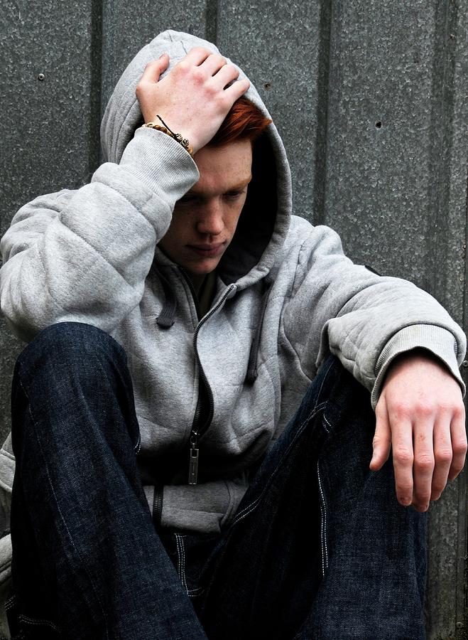 Depressed Teenager #7 Photograph by Science Photo Library Depressed Teenager #7 Photograph by Science Photo Library