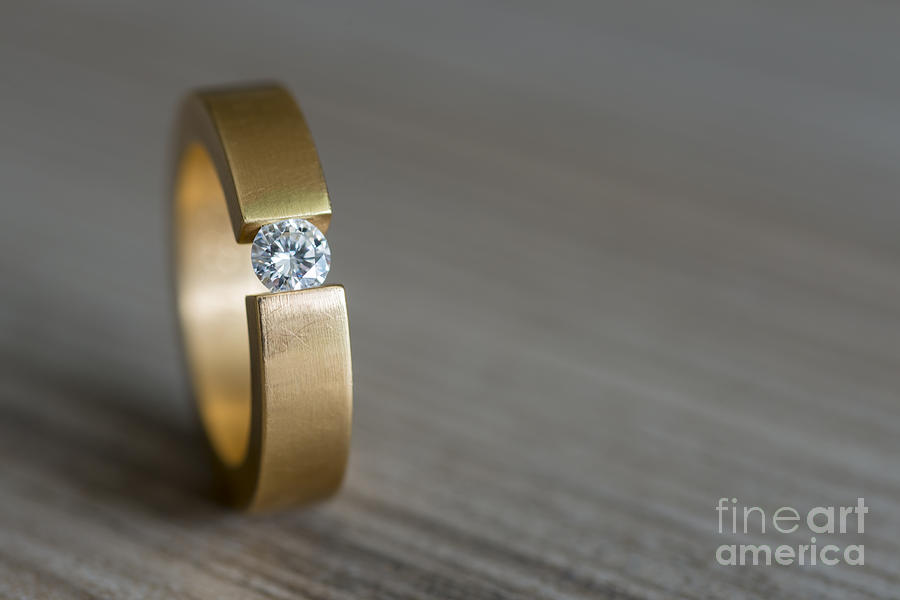 Diamond ring #7 Photograph by Mats Silvan