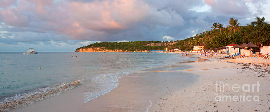 Beach Photograph - Dickenson Bay Antigua #7 by Manuela Schueler