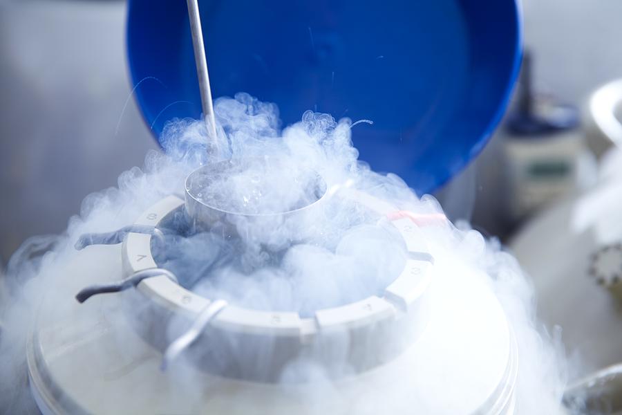 Egg storage for IVF #7 Photograph by Science Photo Library Egg storage for IVF #7 Photograph by Science Photo Library