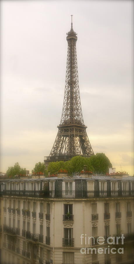 Paris Photograph - Eiffel Tower #7 by Louise Fahy
