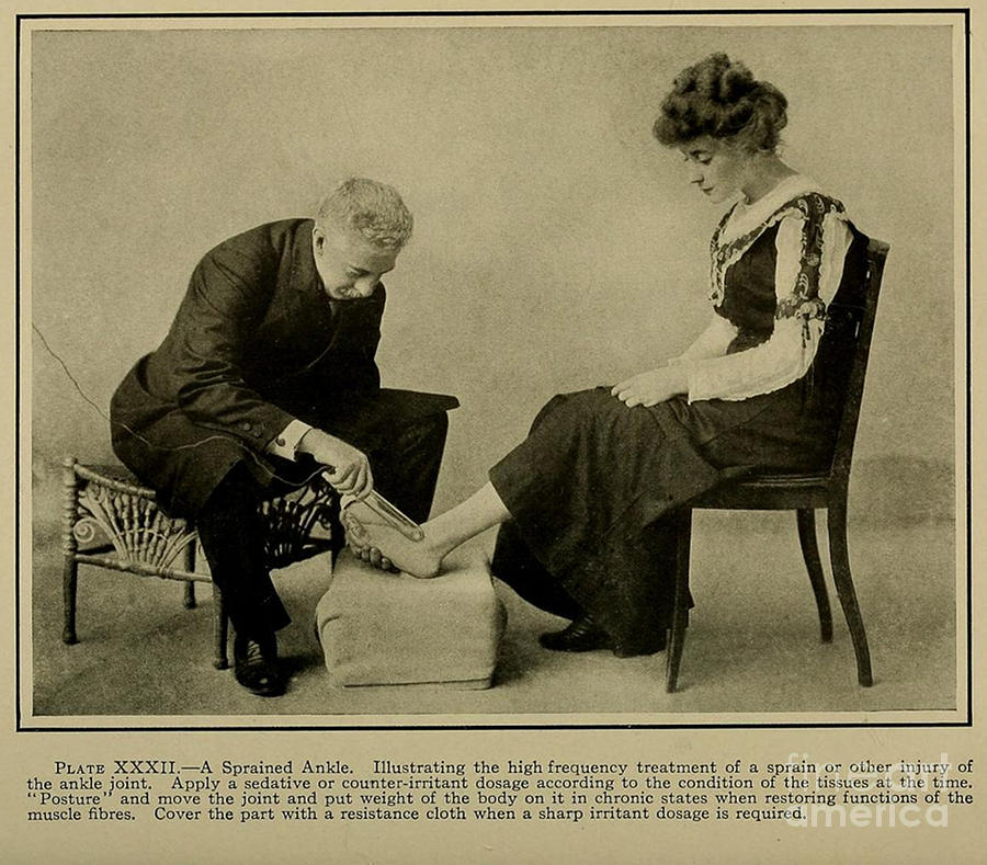 Electro-therapeutics, 1910 #7 Photograph by Science Source