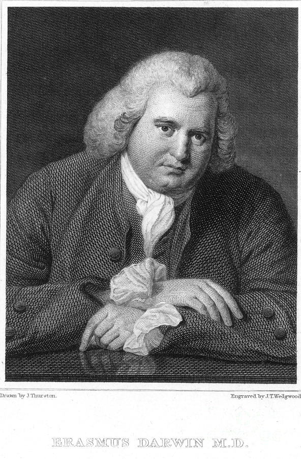 Erasmus Darwin (1731-1802) Photograph By Granger - Fine Art America