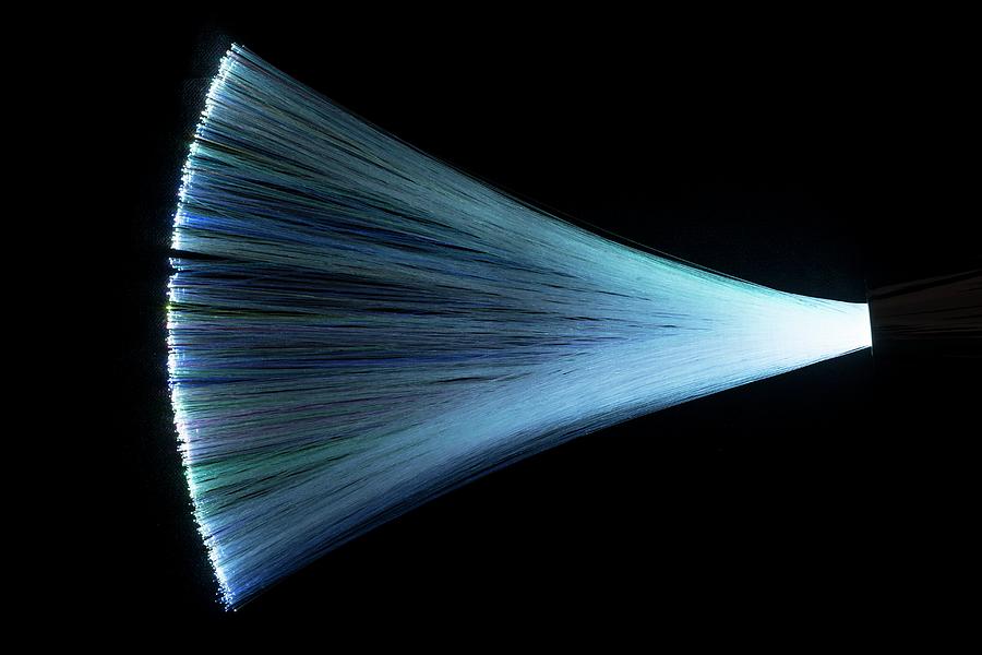 Fibre Optics #7 Photograph by Lawrence Lawry