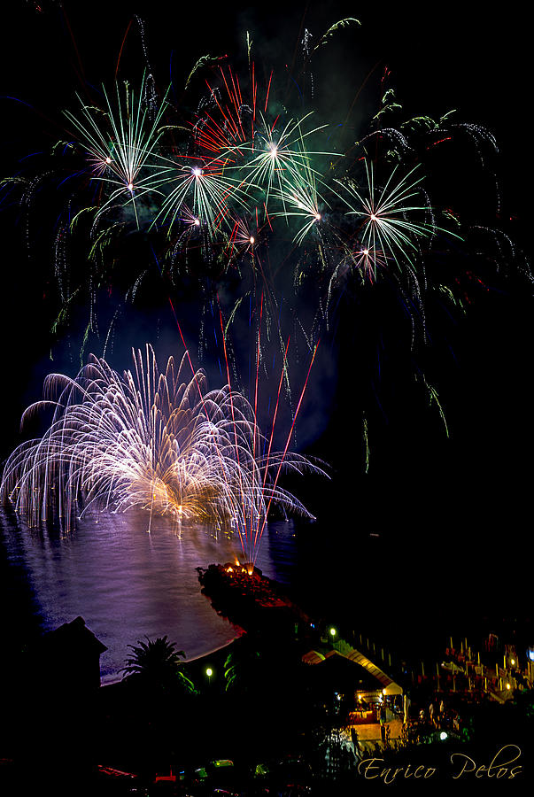 Fireworks - Fuochi Artificiali #7 Photograph by Enrico Pelos