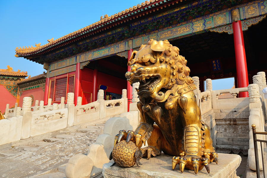 Forbidden City #7 Photograph by Songquan Deng