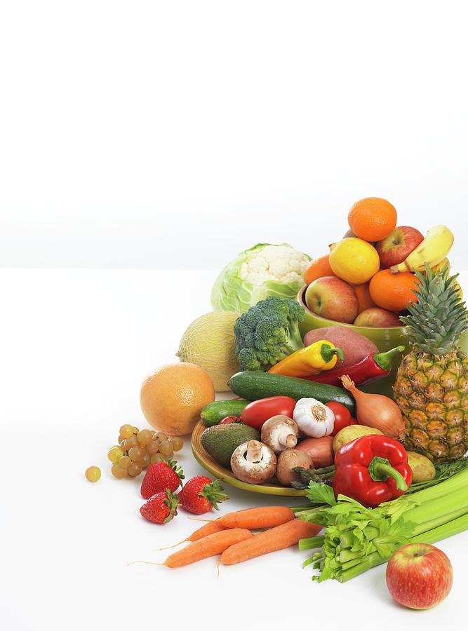 Fruit And Vegetables #7 Photograph by Science Photo Library Fruit And Vegetables #7 Photograph by Science Photo Library