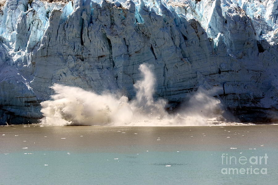 Nature Photograph - Glacier Collapse #7 by Sophie Vigneault