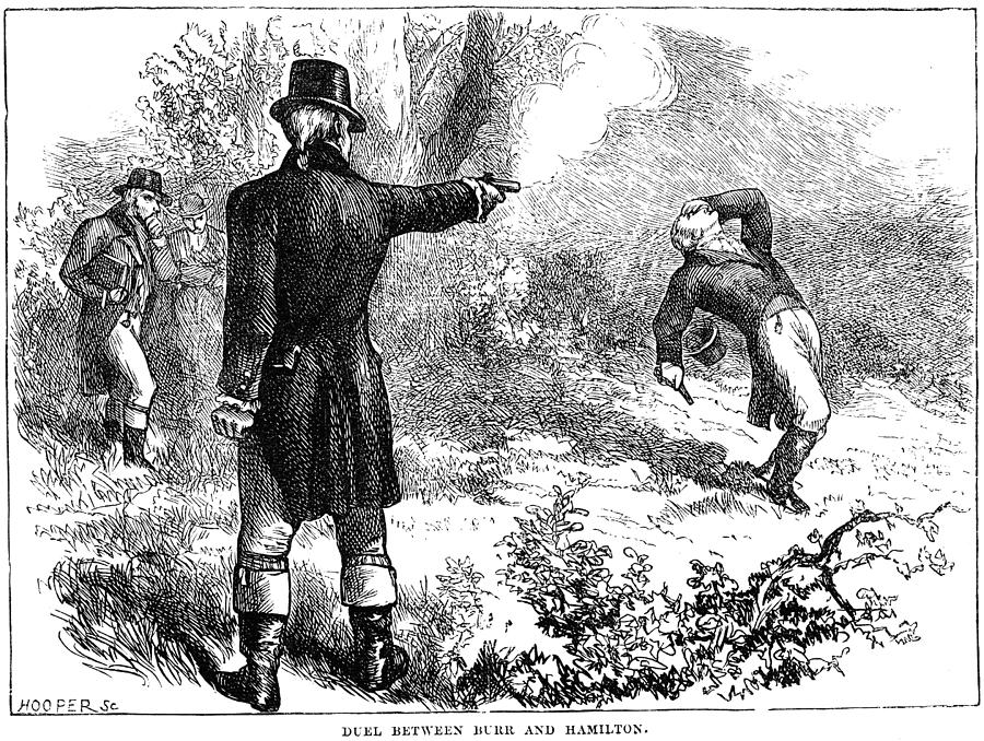 Hamilton- Burr Duel, 1804 #7 Painting by Granger