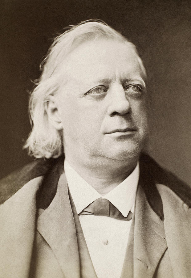 Henry Ward Beecher (1813-1887) Photograph by Granger - Fine Art America