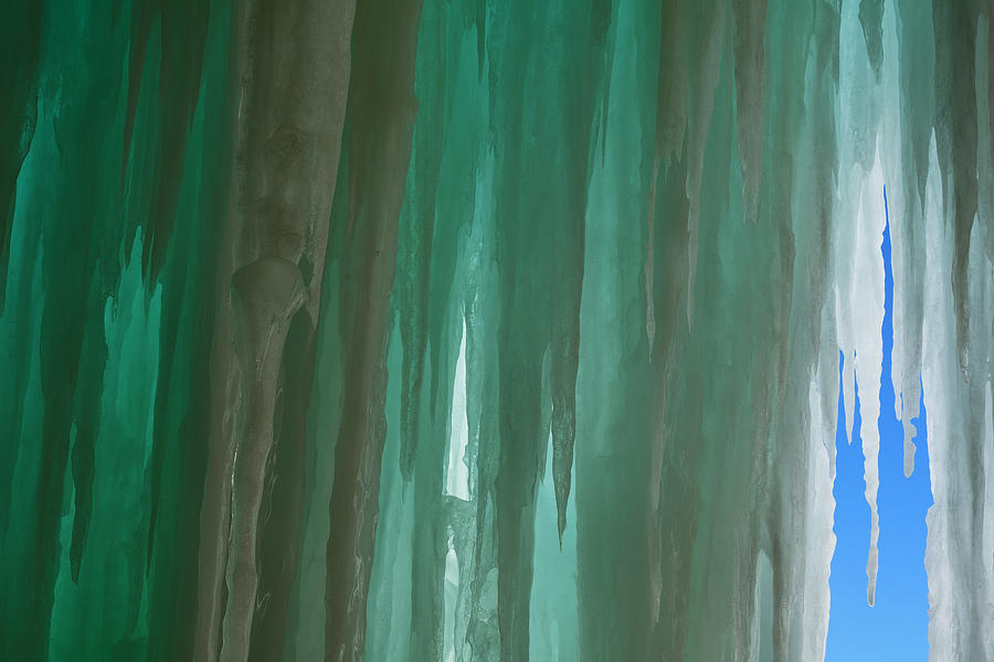 Ice Cave Grand Island Photograph