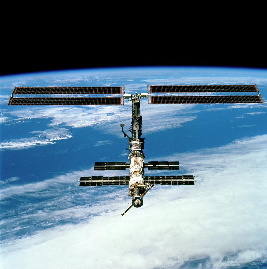 International Space Station #7 Photograph by Nasa/science Photo Library