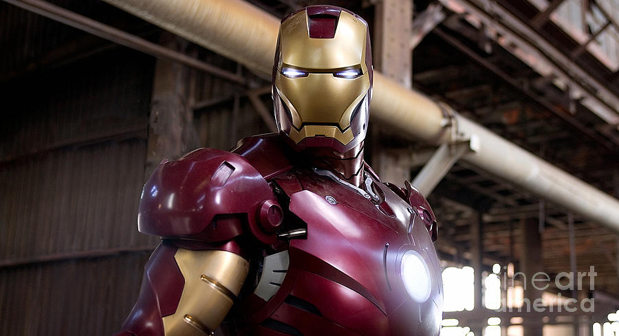 Iron Man #6 Mixed Media by Marvin Blaine