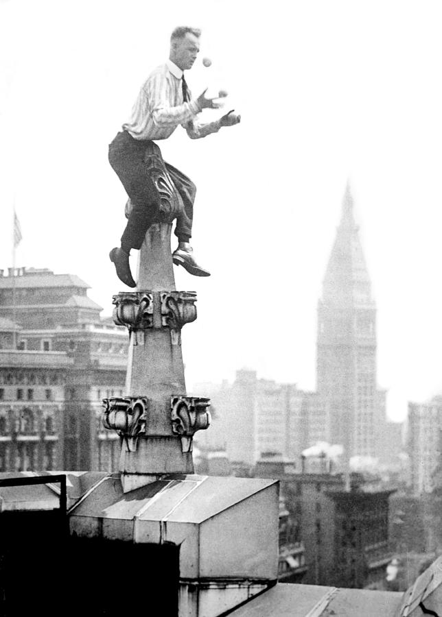 Jammie Reynolds, American Daredevil Photograph by Science Source