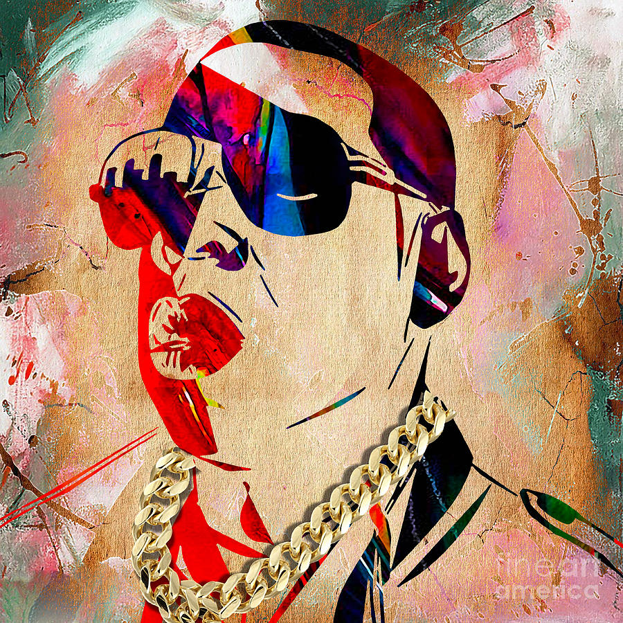 Cool Mixed Media - Jay Z Collection #1 by Marvin Blaine