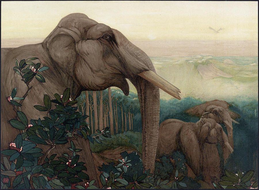 Jungle Book, 1903 #7 Painting by Granger