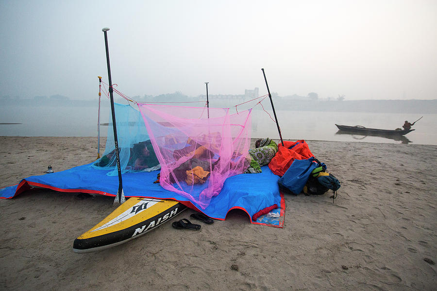 Varanasi Photograph - Kumbh Mela Paddle Expedition #7 by Ryan Salm Photography