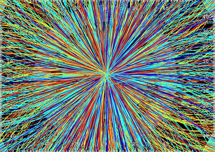 Lead Ion Collisions #7 Photograph by Cern/science Photo Library