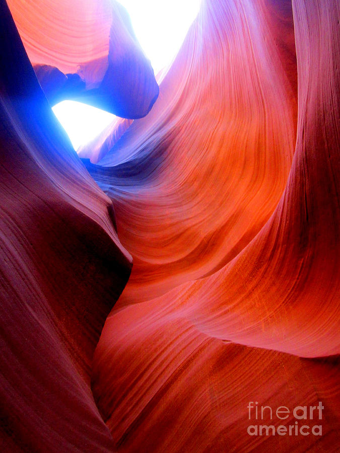 light symphony of Antelope canyon #1 Photograph by Kumiko Mayer