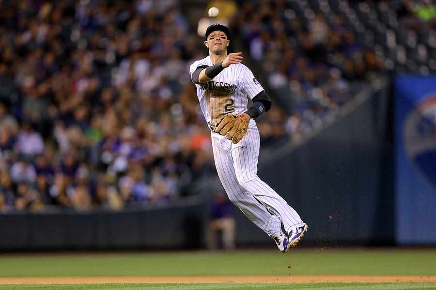 Los Angeles Dodgers V Colorado Rockies Photograph by Justin Edmonds Los Angeles Dodgers V Colorado Rockies Photograph by Justin Edmonds