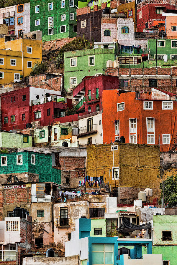Colorful Photograph - Mexico, Guanajuato #7 by Jaynes Gallery