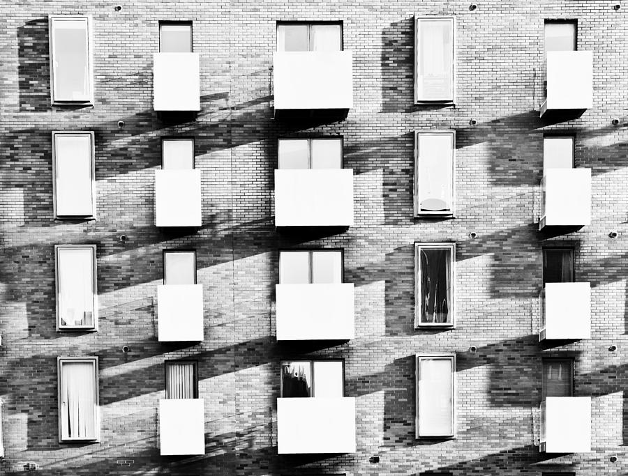 Architecture Photograph - Modern apartments #7 by Tom Gowanlock