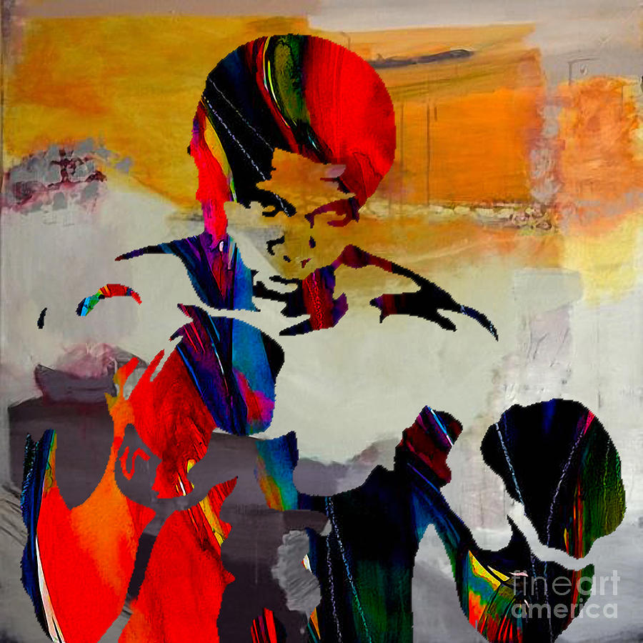 Muhammed Ali #4 Mixed Media by Marvin Blaine