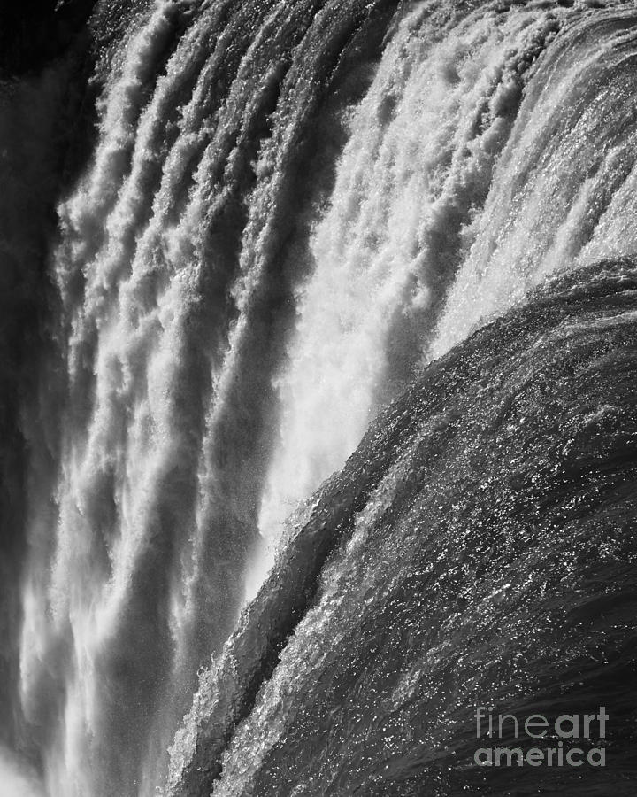 Niagara Falls New York in Black and White #7 Photograph by ELITE IMAGE photography By Chad McDermott