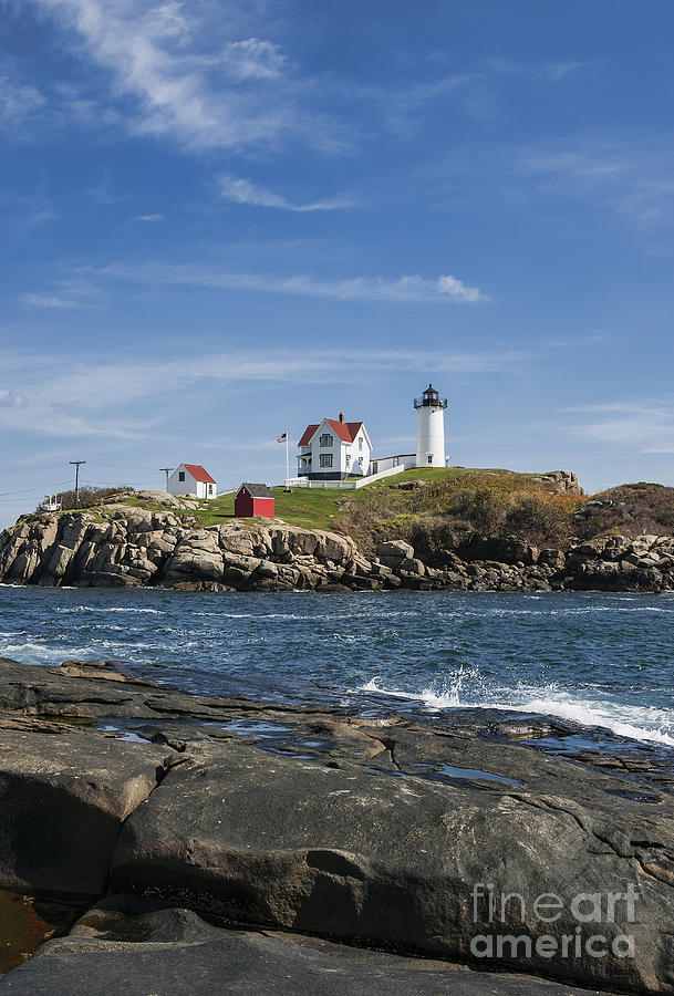 Nubble Lighthouse Photograph by John Greim - Fine Art America