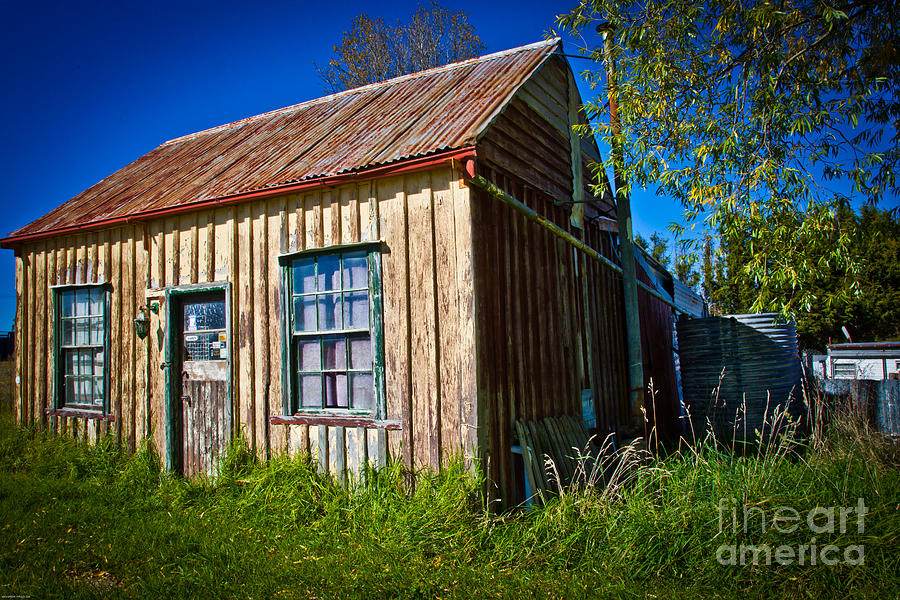 Old Farm Buildings Photograph by Alexander Whadcoat - Fine Art America