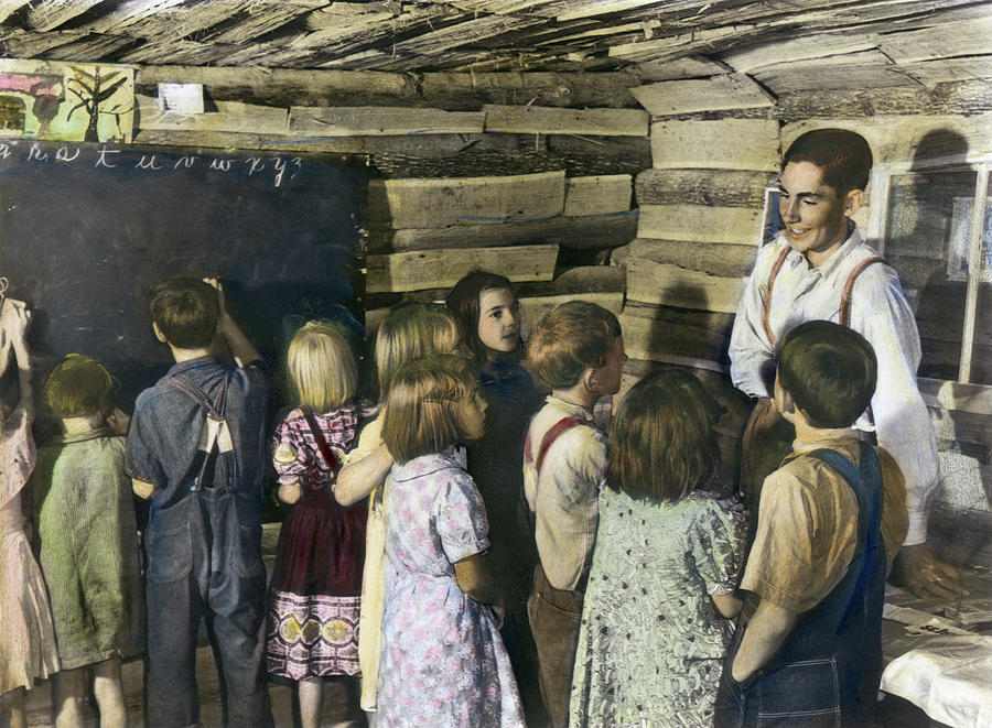 One Room Schoolhouse Photograph By Granger Fine Art America   7 One Room Schoolhouse Granger 