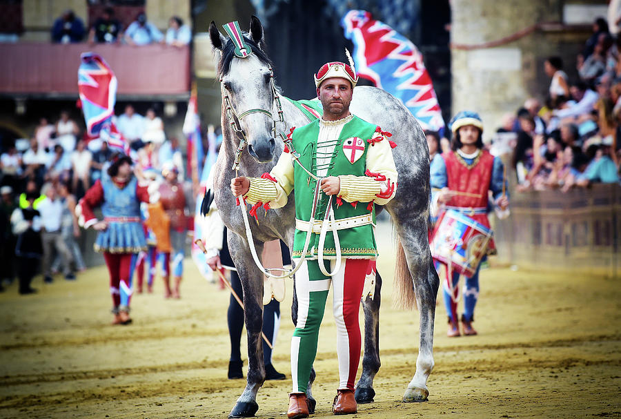 Palio Di Siena Horse Race #7 Photograph by Ronald C. Modra/sports Imagery