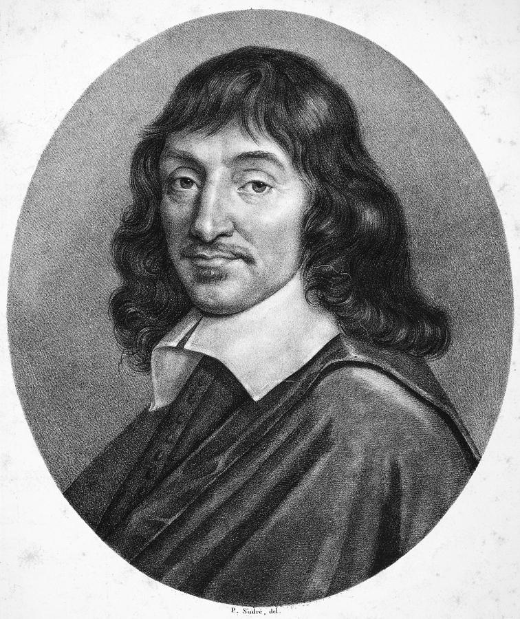 Rene Descartes (1596-1650) #7 Painting by Granger - Pixels