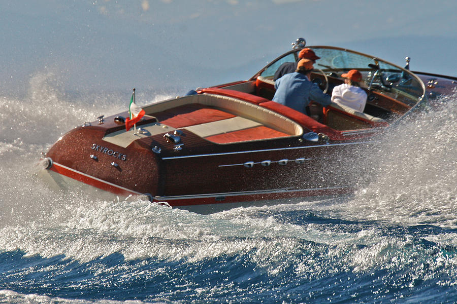 Riva Aquarama - use discount code #SGVVMT at checkout Photograph by Steven Lapkin