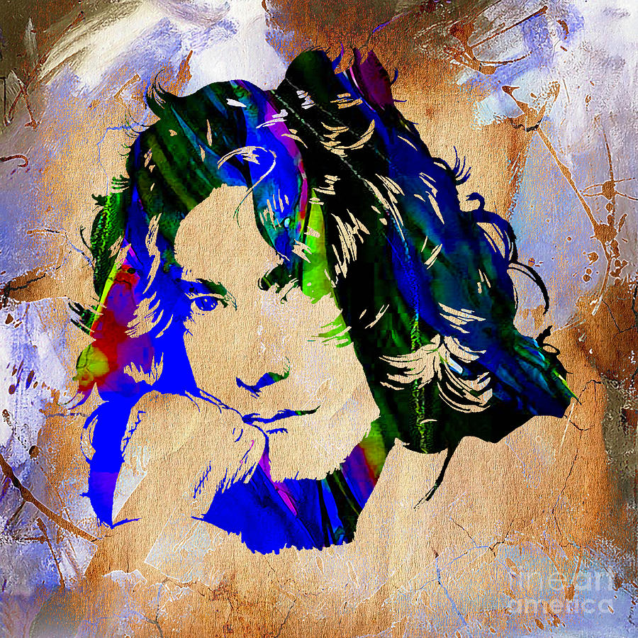 Robert Plant Collection #7 Mixed Media by Marvin Blaine