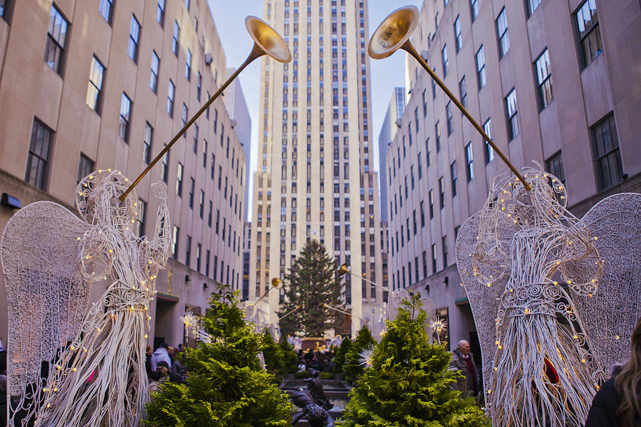 New York City Photograph - Rockefeller Center #7 by Theodore Jones