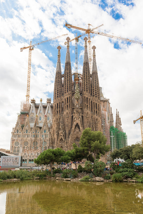 Sagrada Familia  Barcelona  #7 Photograph by Marek Poplawski