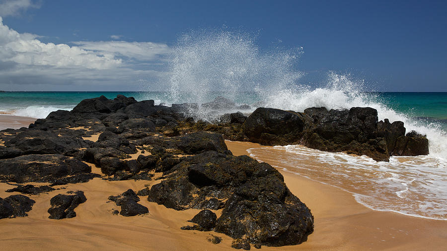 Beach Photograph - Secret Beach Kauai #24 by Steven Lapkin