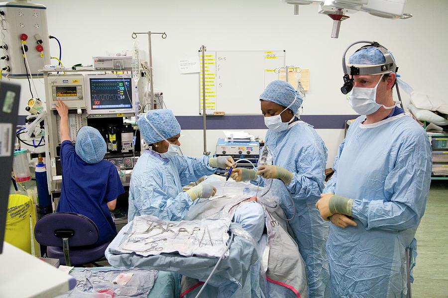 Sinus Surgery Photograph by Mark Thomas/science Photo Library - Fine ...