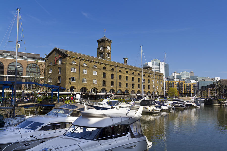 St Katherine Dock London Photograph by David Pyatt - Fine Art America