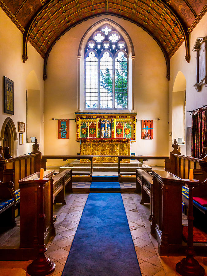 St Marys Church Kintbury #7 Photograph by Mark Llewellyn
