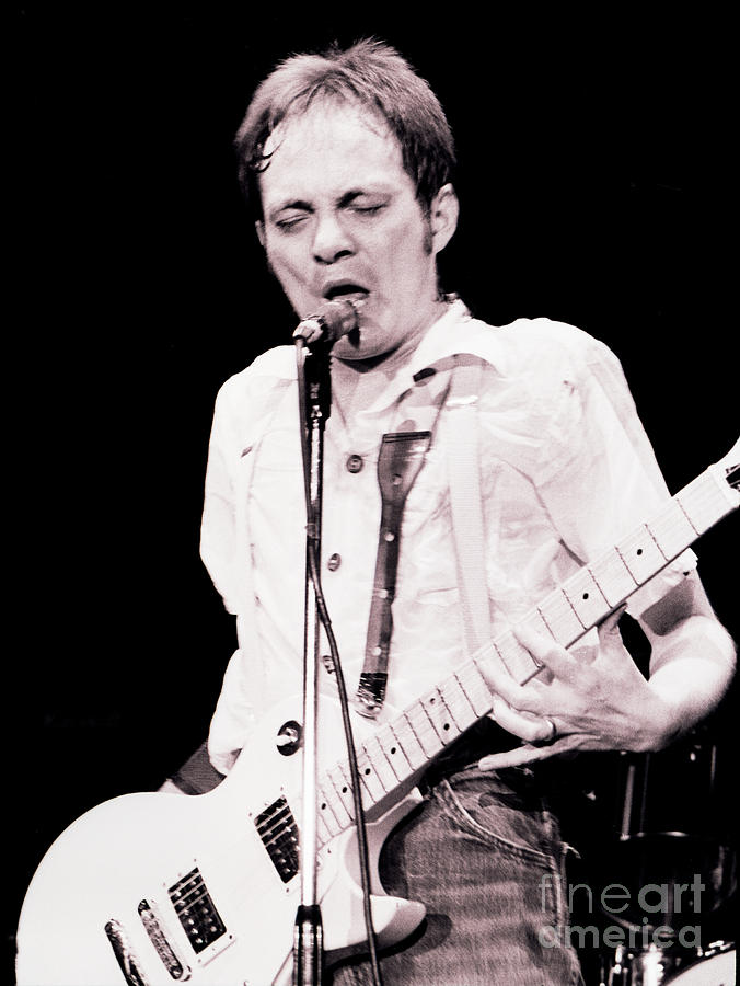 Steve Marriott - Humble Pie at The Cow Palace S F 5-16-80 #6 Photograph by Daniel Larsen