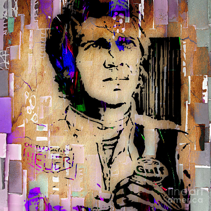 Steve McQueen Collection #7 Mixed Media by Marvin Blaine