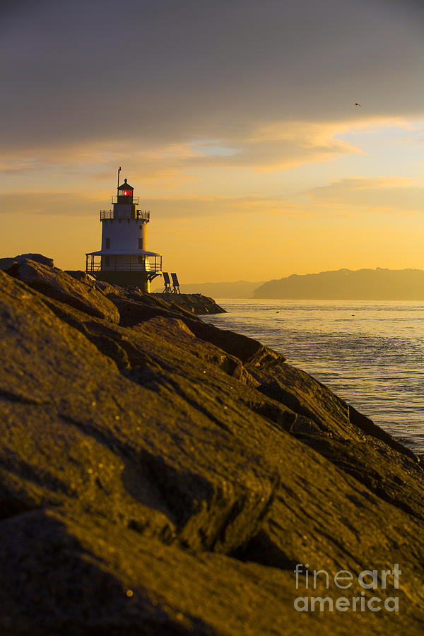 Lighthouse Photograph - Sunrise at Spring Point Lighthouse #8 by Diane Diederich