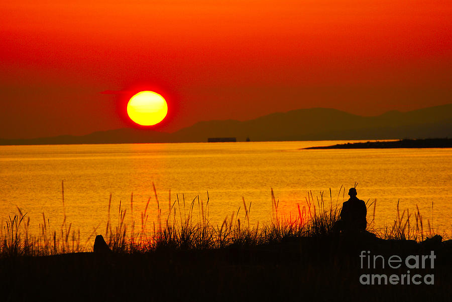 Nature Photograph - Sunset #7 by James Yang