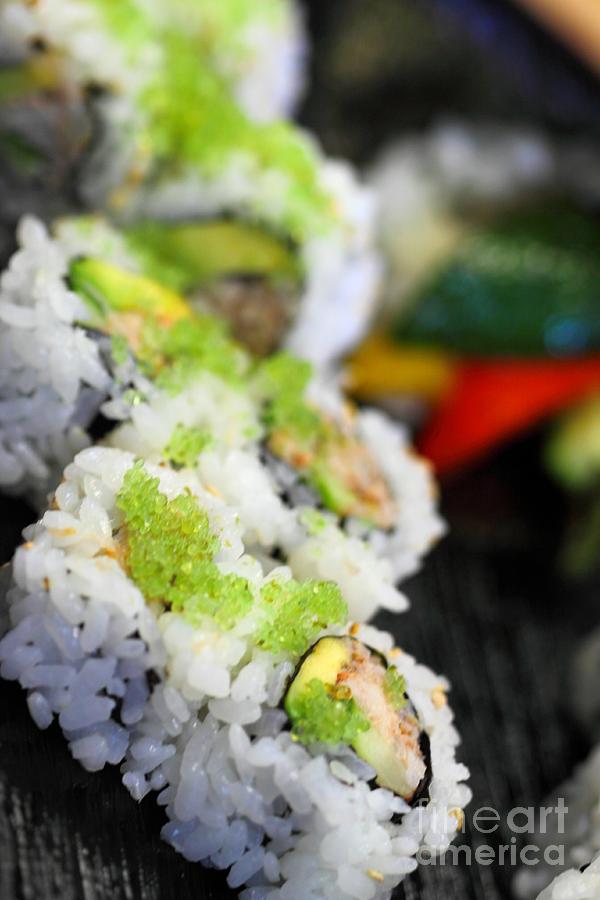 Sushi California Roll #7 Photograph by Henrik Lehnerer