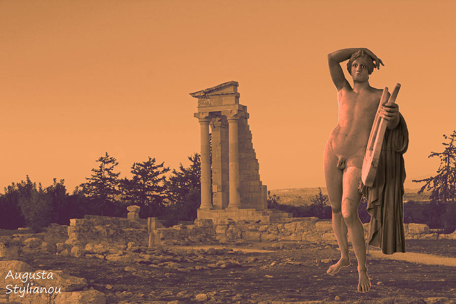 Temple of Apollo  #8 Digital Art by Augusta Stylianou