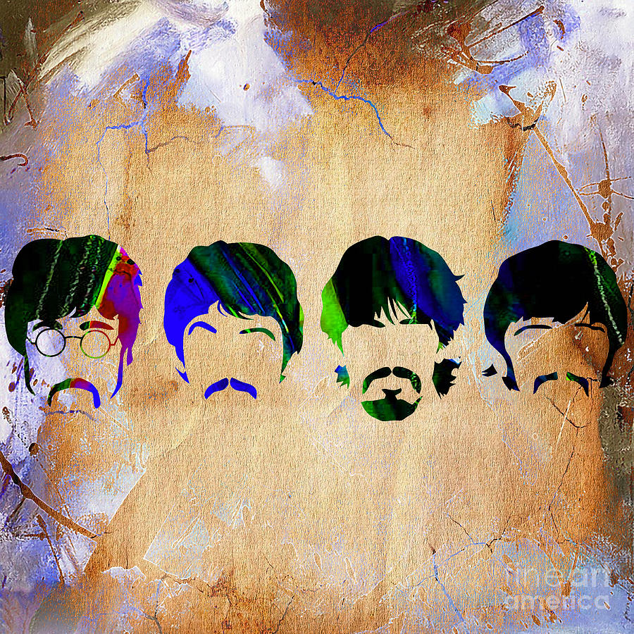 The Beatles Collection #7 Mixed Media by Marvin Blaine