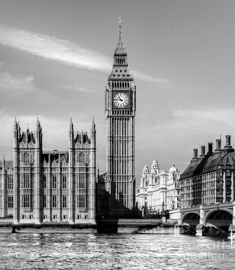 The Big Ben - London #7 Photograph by Luciano Mortula